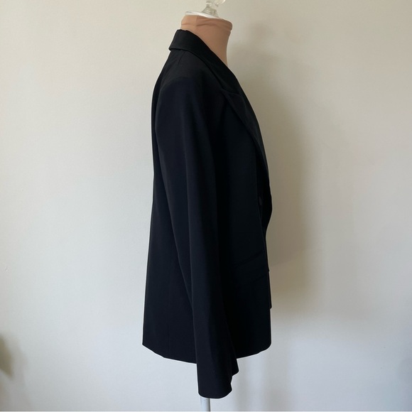 ba&sh Grace Tuxedo Jacket Black Double Breasted Viscose Lady Blazer NWT Size 2/M - Picture 9 of 12